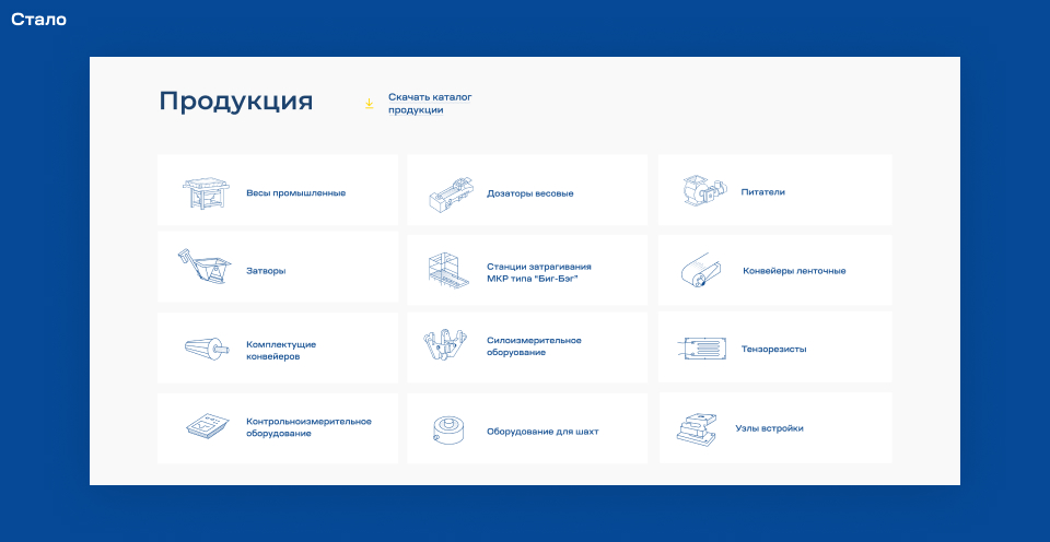 Каталог продукции. Новая версия Каталог продукции. Новая версия