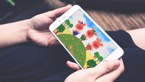 Свинки в телефоне