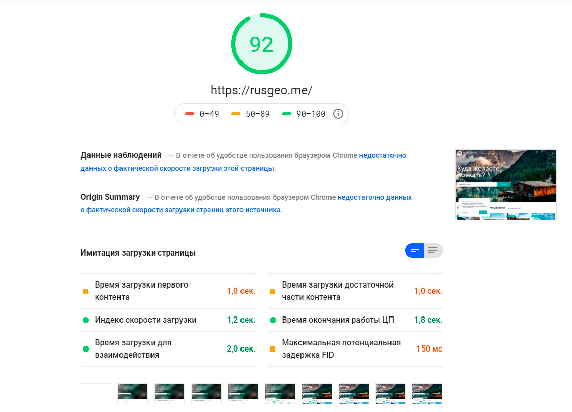 Google PageSpeed Insights