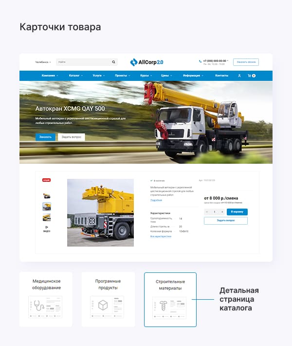 Карточка товаров